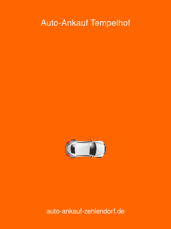 Auto-Ankauf Zehlendorf