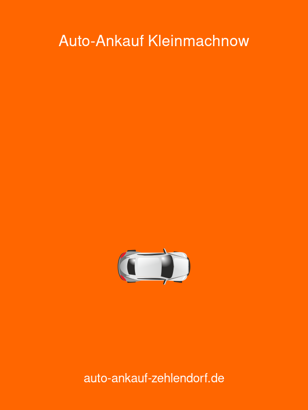 Auto-Ankauf Zehlendorf