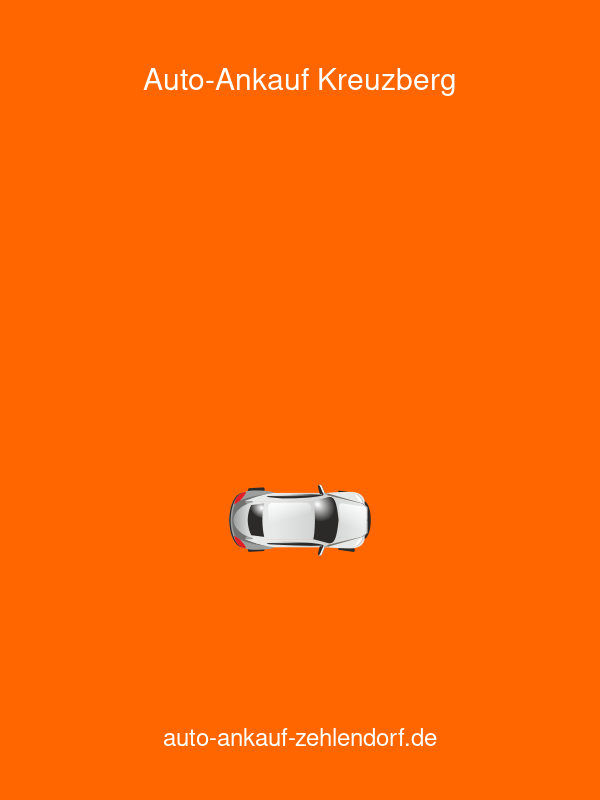 Auto-Ankauf Zehlendorf