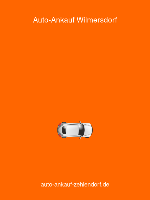 Auto-Ankauf Zehlendorf